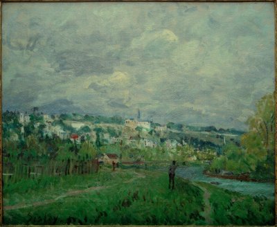 La Senna nei pressi di Saint-Cloud da Alfred Sisley